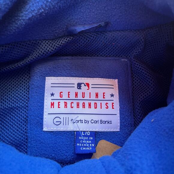 Texas Rangers Fleece Zip Up Jacket Large - Picture 4 of 6